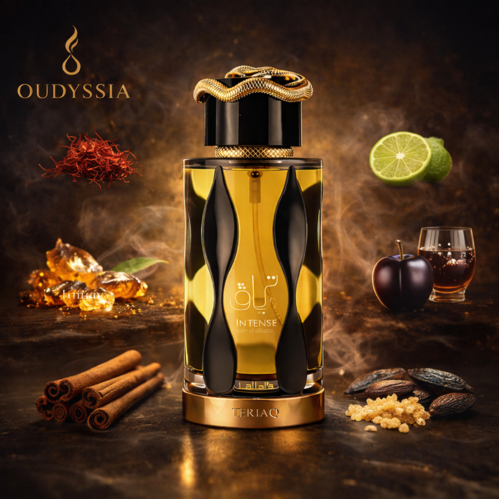 Teriaq Intense Lattafa – Saffron Amber Cinnamon Oriental EDP