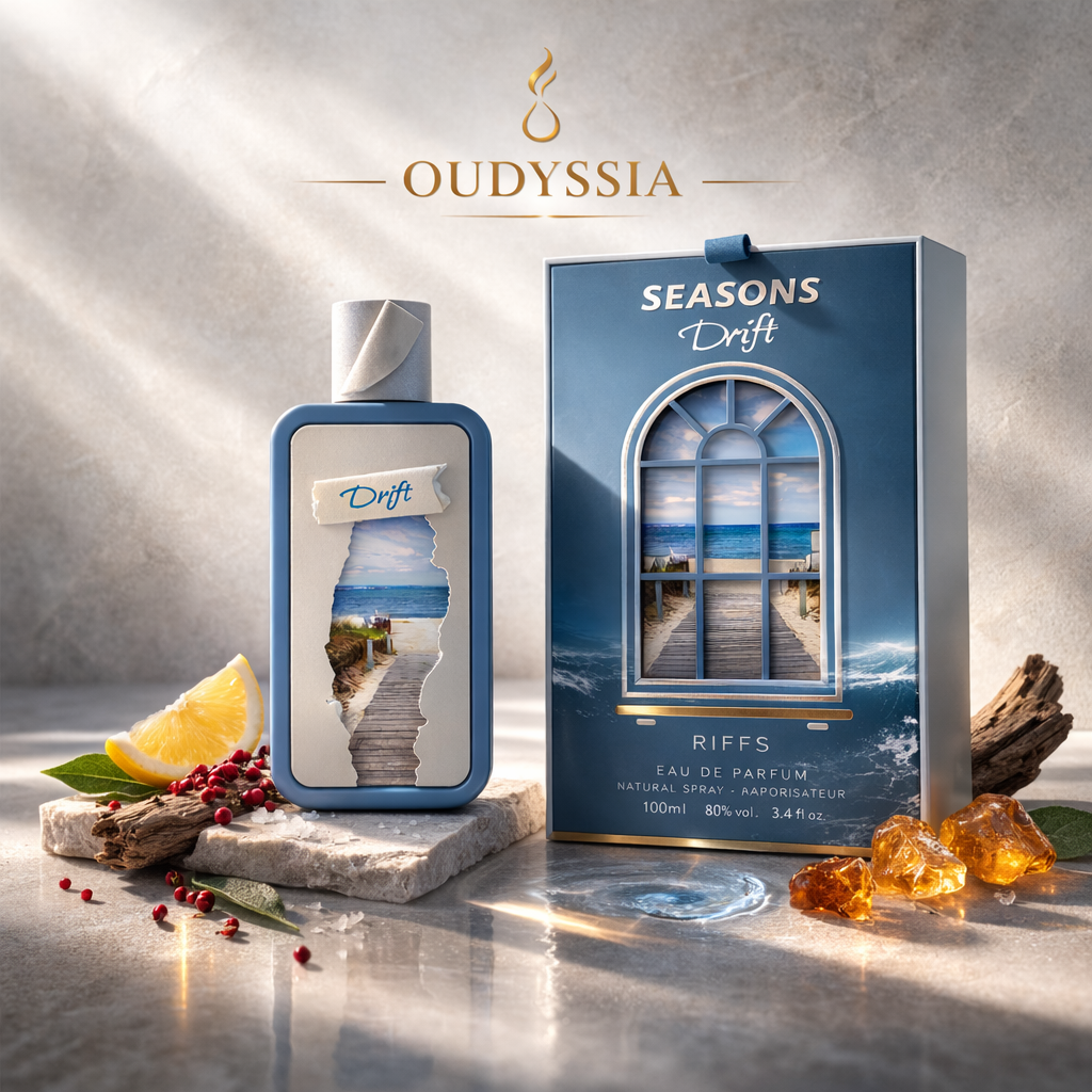 Seasons Drift Riiffs – Fresh Citrus Ginger Sandalwood EDP