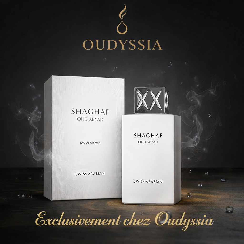 Shaghaf Oud Abyad Swiss Arabian – Amouage Interlude Man Inspiration