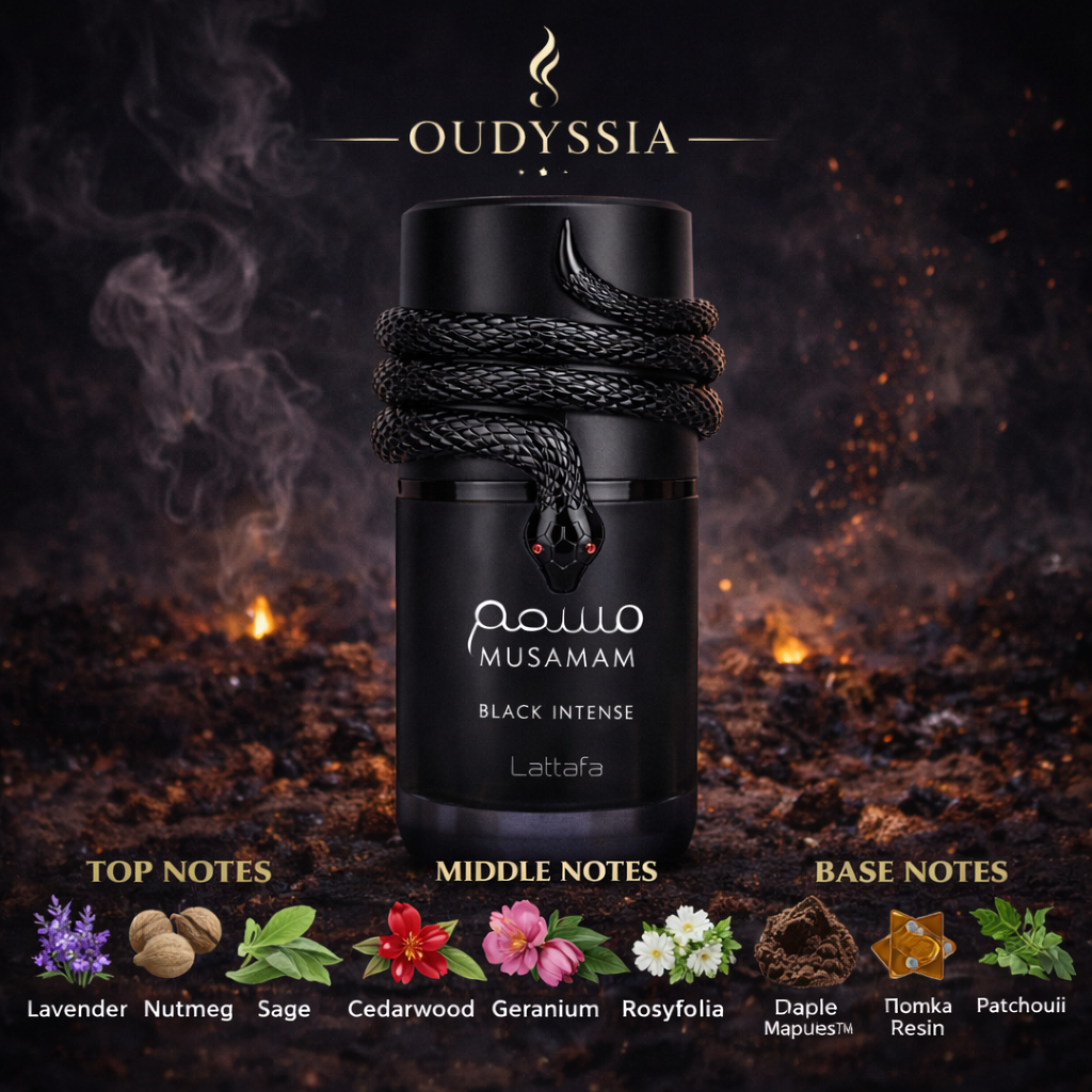 Musamam Black intense by Lattafa