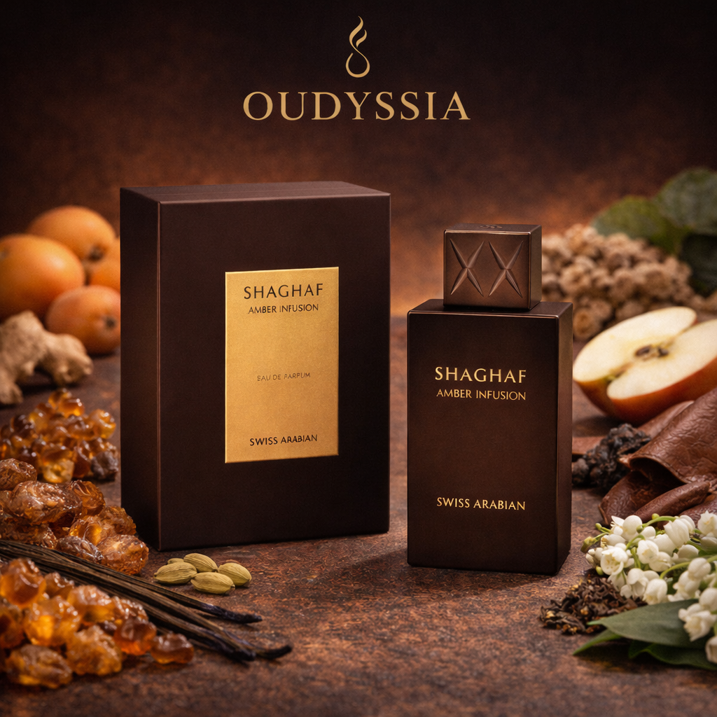 Shaghaf Amber Infusion Swiss Arabian – Tom Ford Amber Intrigue Inspiration