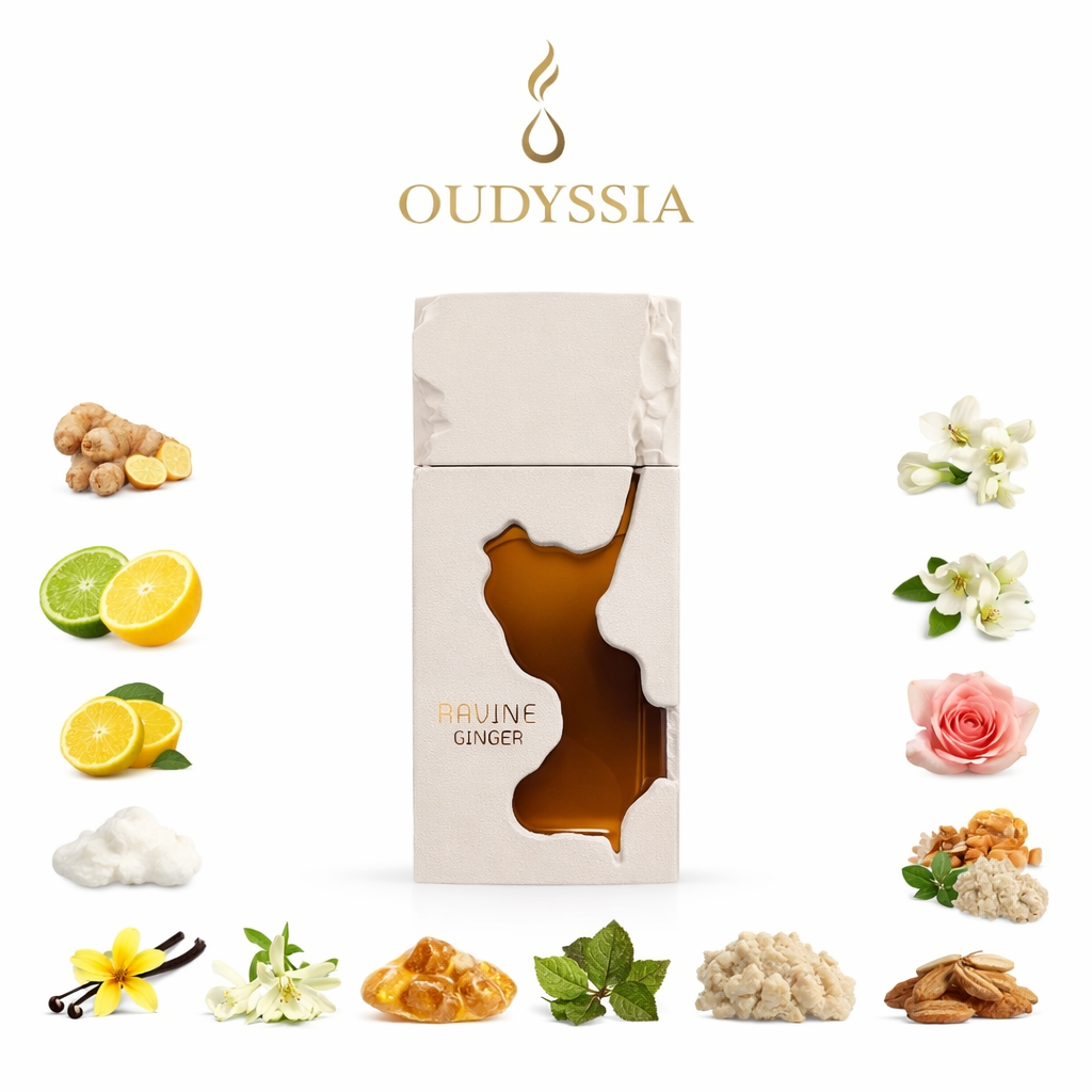 Ravine Ginger French Avenue Extrait de Parfum 100ml – Fresh Spicy Citrus Luxury Fragrance