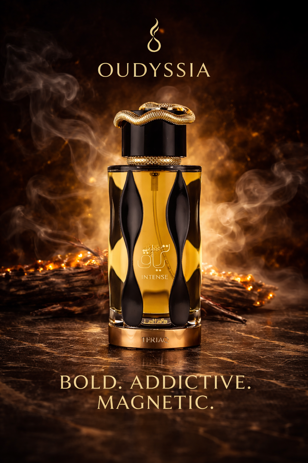 Teriaq Intense Lattafa – Smoky Amber & Spiced Oriental Perfume