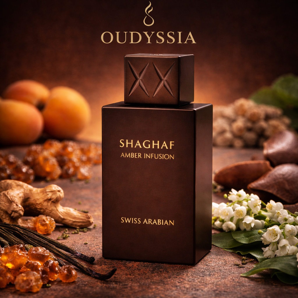 Shaghaf Amber Infusion Swiss Arabian – Tom Ford Amber Intrigue Inspiration