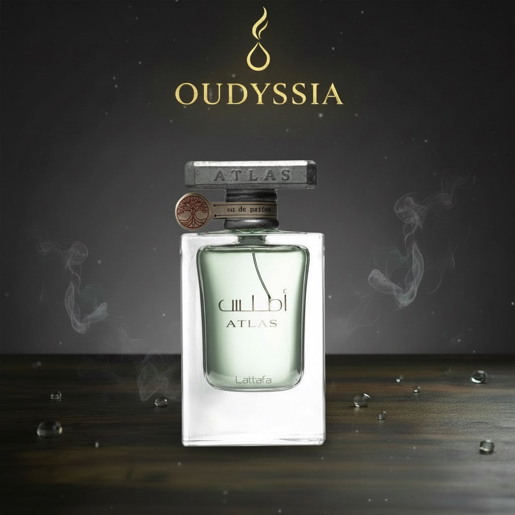 Atlas Lattafa  – Powerful Marine Ambergris Fragrance Inspired by Orto Parisi Megamare