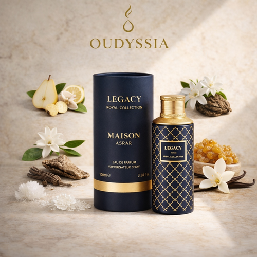 Legacy Maison Asrar – Fresh Pear Bergamot Amber EDP | Oudyssia