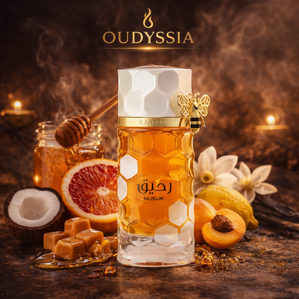 Raheeq Nusuk – Fruity Gourmand Floral Oriental Extrait, Boucheron Place Vendôme Inspiration