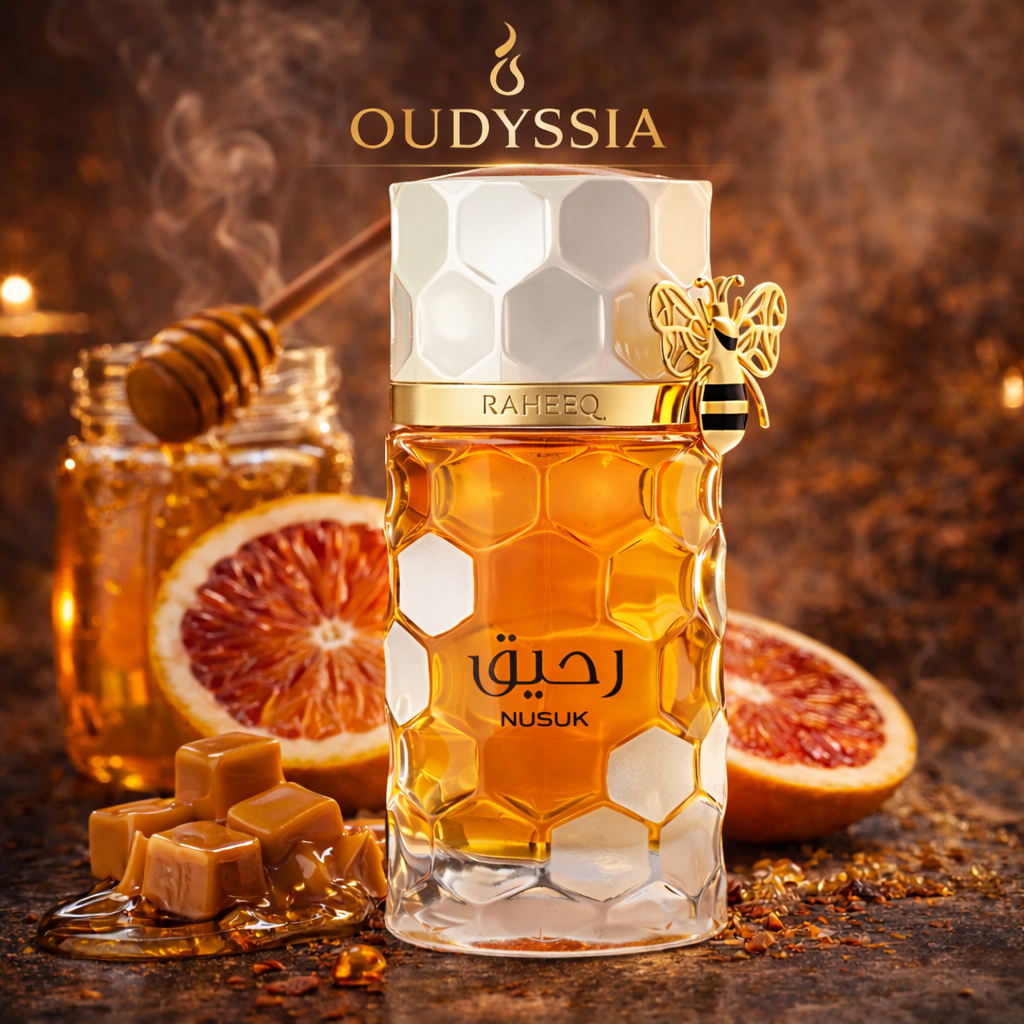 Raheeq Nusuk – Fruity Gourmand Floral Oriental Extrait, Boucheron Place Vendôme Inspiration