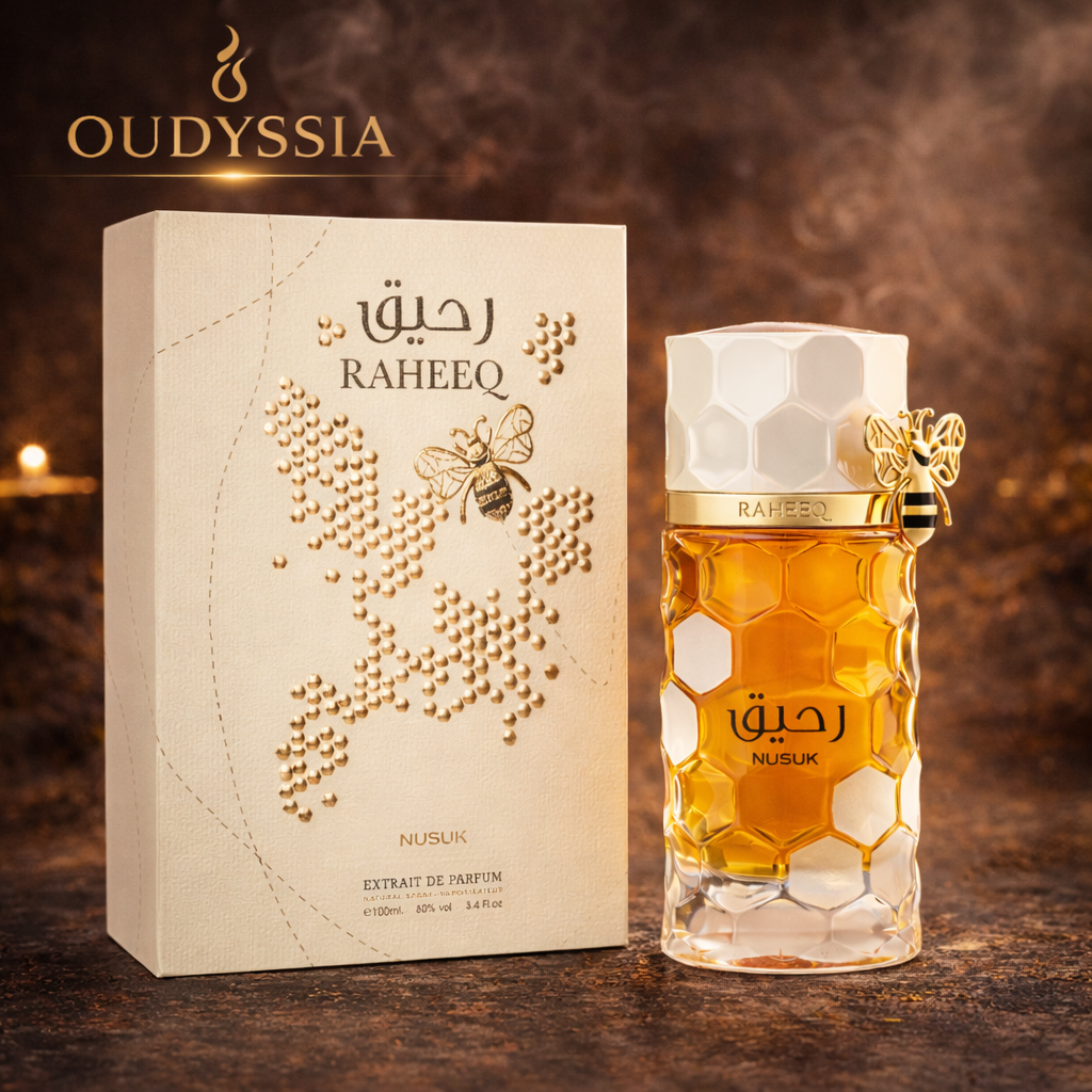 Raheeq Nusuk – Fruity Gourmand Floral Oriental Extrait, Boucheron Place Vendôme Inspiration