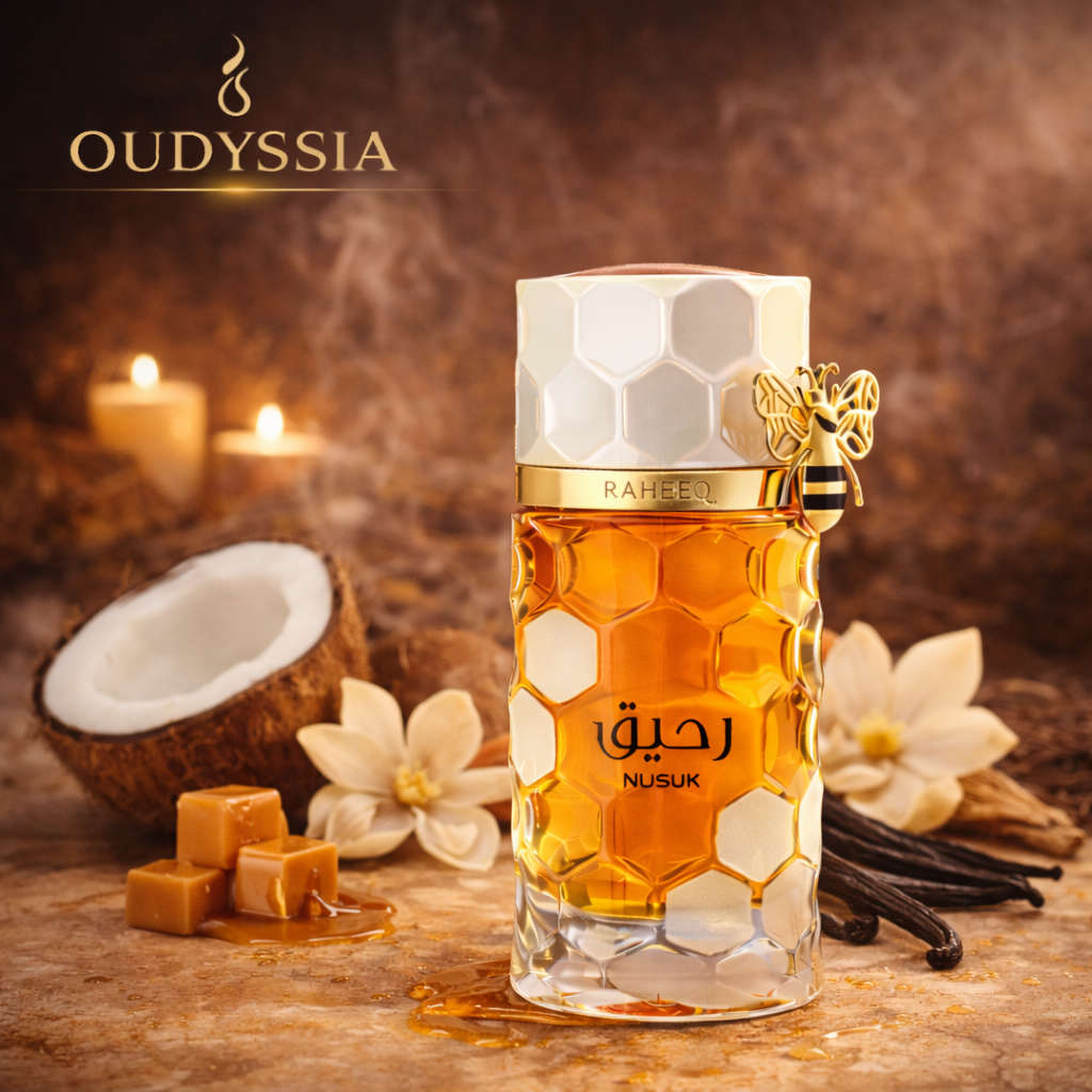 Raheeq Nusuk – Fruity Gourmand Floral Oriental Extrait, Boucheron Place Vendôme Inspiration