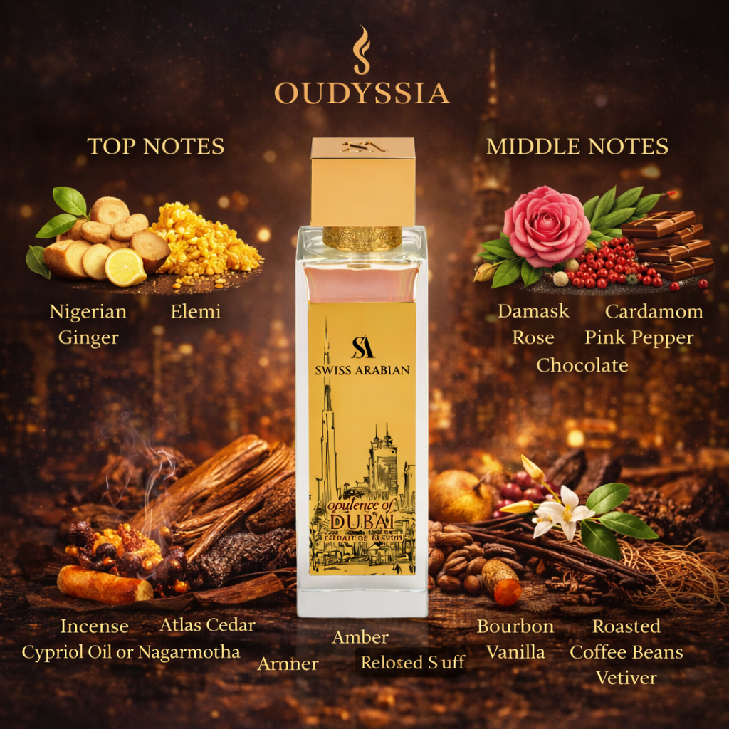 Opulence of Dubai bu Swiss Arabian | inspired by perdu à Paris