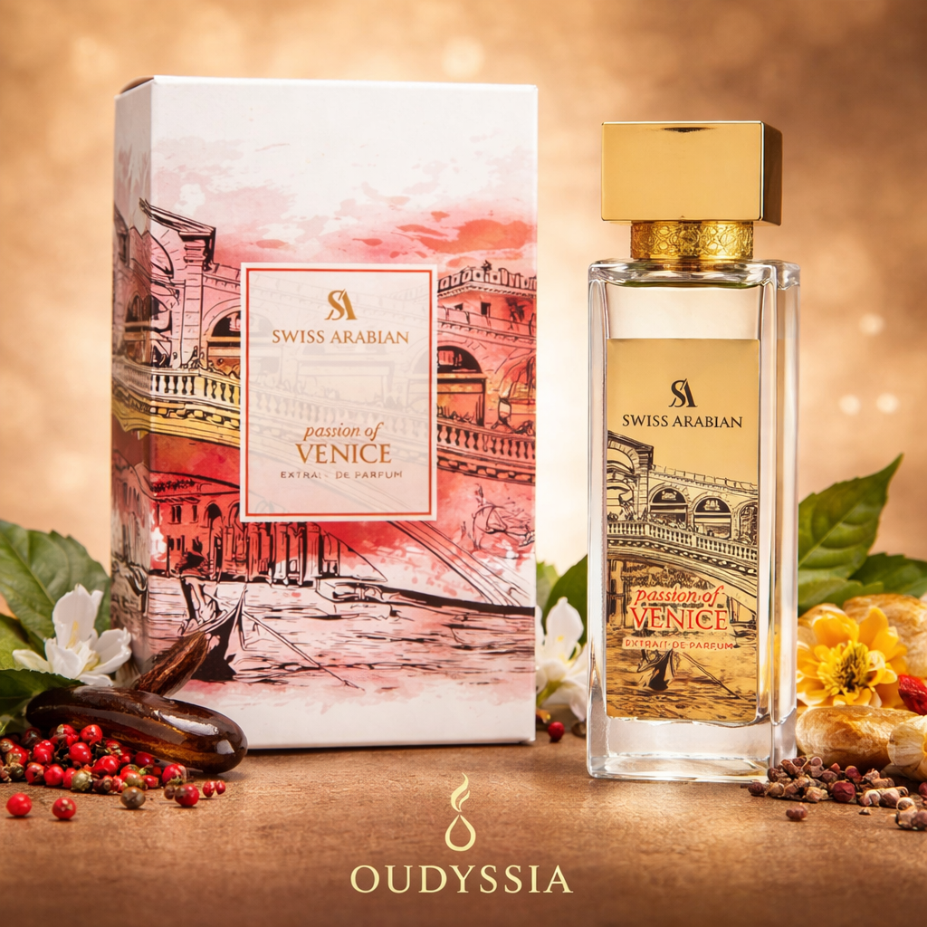 Passion of Venice Swiss Arabian Extrait de Parfum – Woody-Musky Luxury Scent