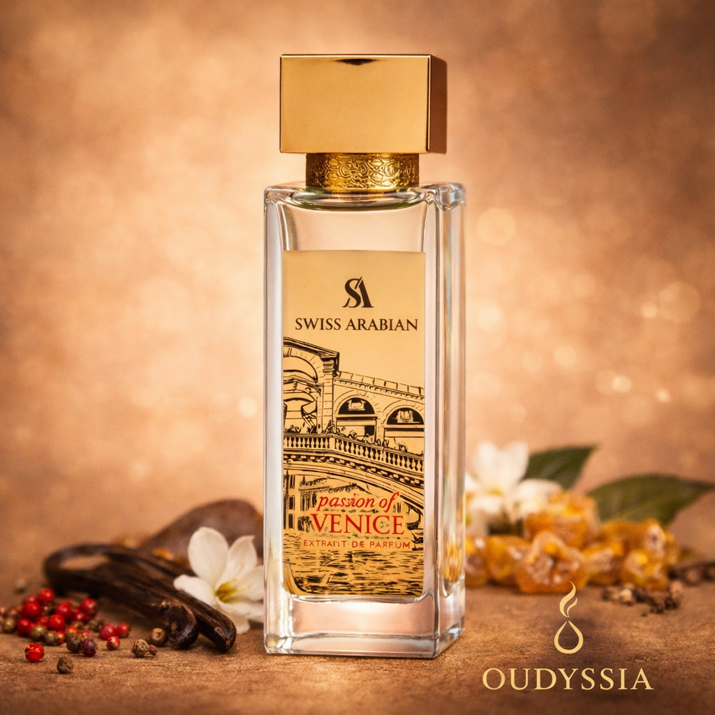 Passion of Venice Swiss Arabian Extrait de Parfum – Woody-Musky Luxury Scent