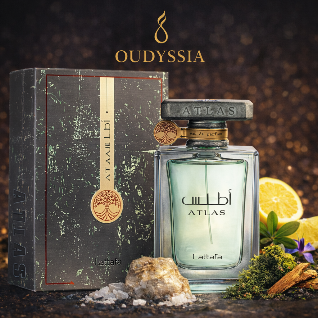 Atlas Lattafa  – Powerful Marine Ambergris Fragrance Inspired by Orto Parisi Megamare