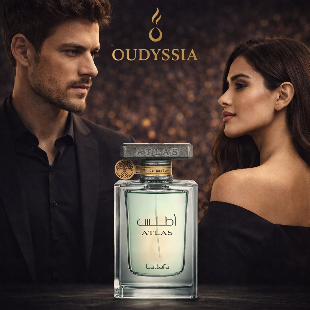 Atlas Lattafa  – Powerful Marine Ambergris Fragrance Inspired by Orto Parisi Megamare