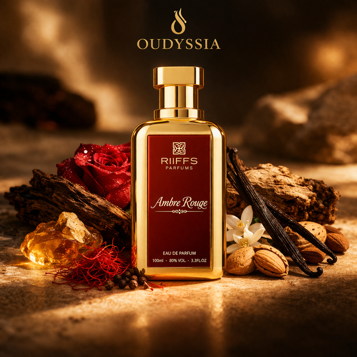 Ambre Rouge – Riiffs Perfumes | EDP Amber Floral Woody